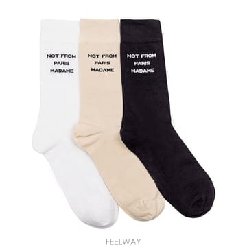 드롤드무슈 Slogan 셋 of three 양말 PERMSK101CO024MC TP577289627