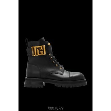 26SS Balmain Combat 부츠 DN1TC961LVIT0PA TP577289616