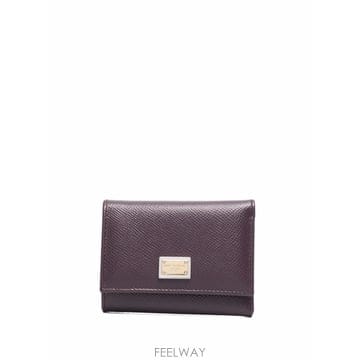 26FW 돌체앤가바나 카프 스킨 왈렛 With 로고 BI0770A10018M073 TP577193045