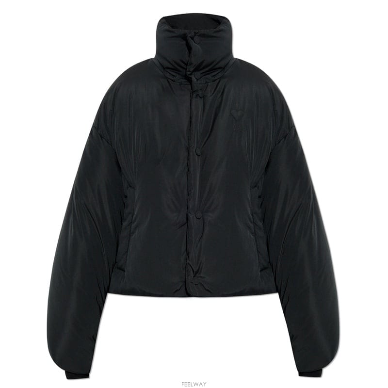 아미 하트 로고 여성 패딩 FJK832 PL0039 001