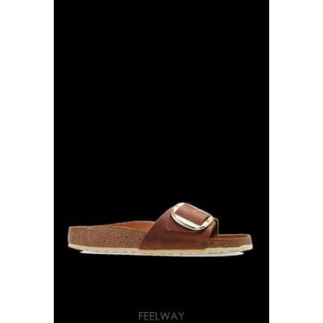 BIRKENSTOCK Madrid 빅 Buckle slides 10065250COGNAC TP57878939