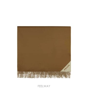 25SS 프라다 Camel 캐시미어 blanket OX1004H045F045Y TP572121650