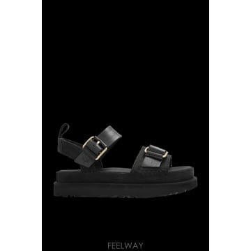 26SS Ugg Platform 샌들 Goldenrise Villa 11673920BLK TP57352880