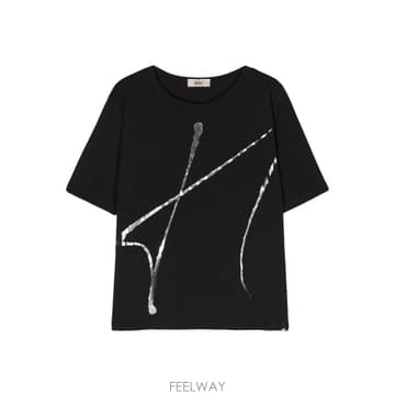 25SS 에르노 T 셔츠 with 프린트 JG000212D520099300 TP576485065