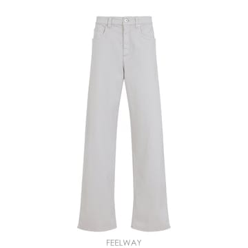 Brunello Cucinelli 25FW ���ڷ� ��ġ�ڸ� Loose Barrel ���� ���� With Monile MH137P4021C94425FW ���ڷ� ��ġ�ڸ� Loose Barrel ���� ���� With Mon