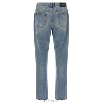 Balmain 25FW Balmain ���� Jeans FH1MI083DF816AW TP57183445825FW Balmain ���� Jeans FH1MI083DF816AW TP571834458