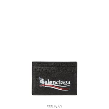 24FW Balenciaga 레더 Credit 카드 케이스 5943092AA3B1000 TP577187542