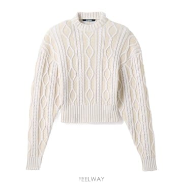 26SS 자크뮈스 스웨터 with decorative 니트 SWW00637AK00319120 TP571126