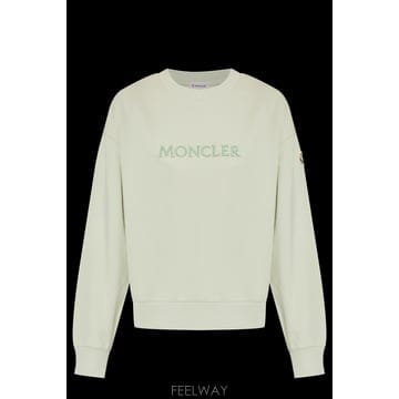 26SS Moncler 스웨트 셔츠 with 로고 L10938G0002089B2V80E TP572131679