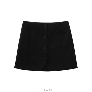 헬무트랭 블레이저 스커트 블랙