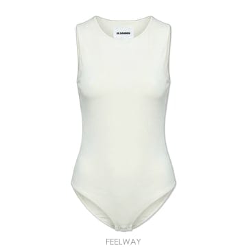 26SS 질샌더 Body with a round 넥라인 J04NC0001J65016105 TP57112665