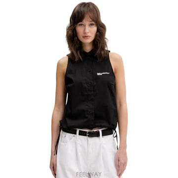 Karl Lagerfeld 26SS Į �����Ʈ KLJ Sleeveless ����콺 B2W11020 B2W11020999 TP5757026SS Į �����Ʈ KLJ Sleeveless ����콺 B2W11020 B2W1