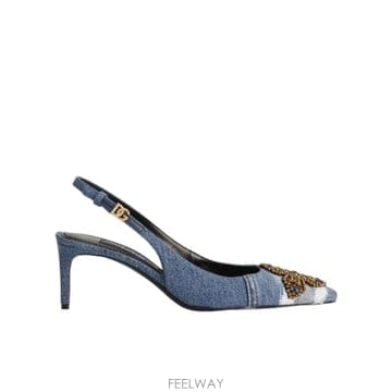 돌체앤가바나 데님 heeled 슈즈 CG0948AN6248C609 TP577080683