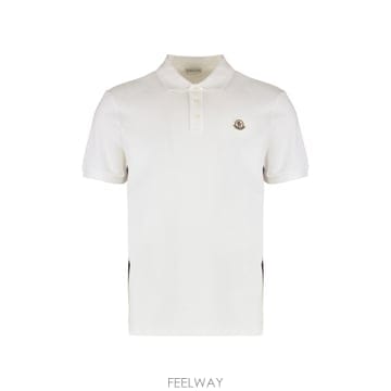 Moncler 코튼 pique 폴로 셔츠 K10918A0002689A16034 TP573334566
