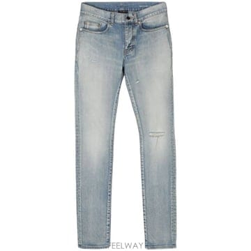 Saint Laurent 25SS ���ζ� Faded ���� jeans 527389YJ5074568 TP57212447925SS ���ζ� Faded ���� jeans 527389YJ5074568 TP5721244
