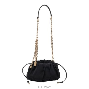26SS chloe 블랙 Pliss 숄더 백 26US765S25001 TP573802154