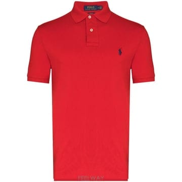 폴로 랄프 로렌 슬림 핏 Pique 폴로 셔츠 710548797005 TP572124404