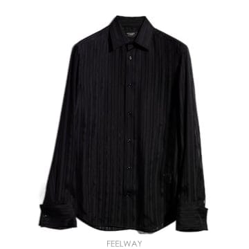 26FW 구찌 STRIPED LIGHT 실크 셔츠 865801ZAU2C1000 TP576355555