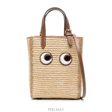 안야힌드마치 BORSA 토트 아이즈 189057NATURAL TP577080134