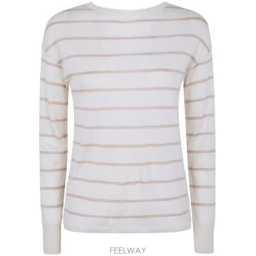 Max Mara 26SS �������� MXPTABELLA STRIPES ��ũ ĳ�ù̾� ������ 2611361038600007 TP26SS �������� MXPTABELLA STRIPES ��ũ ĳ�ù̾� ������ 