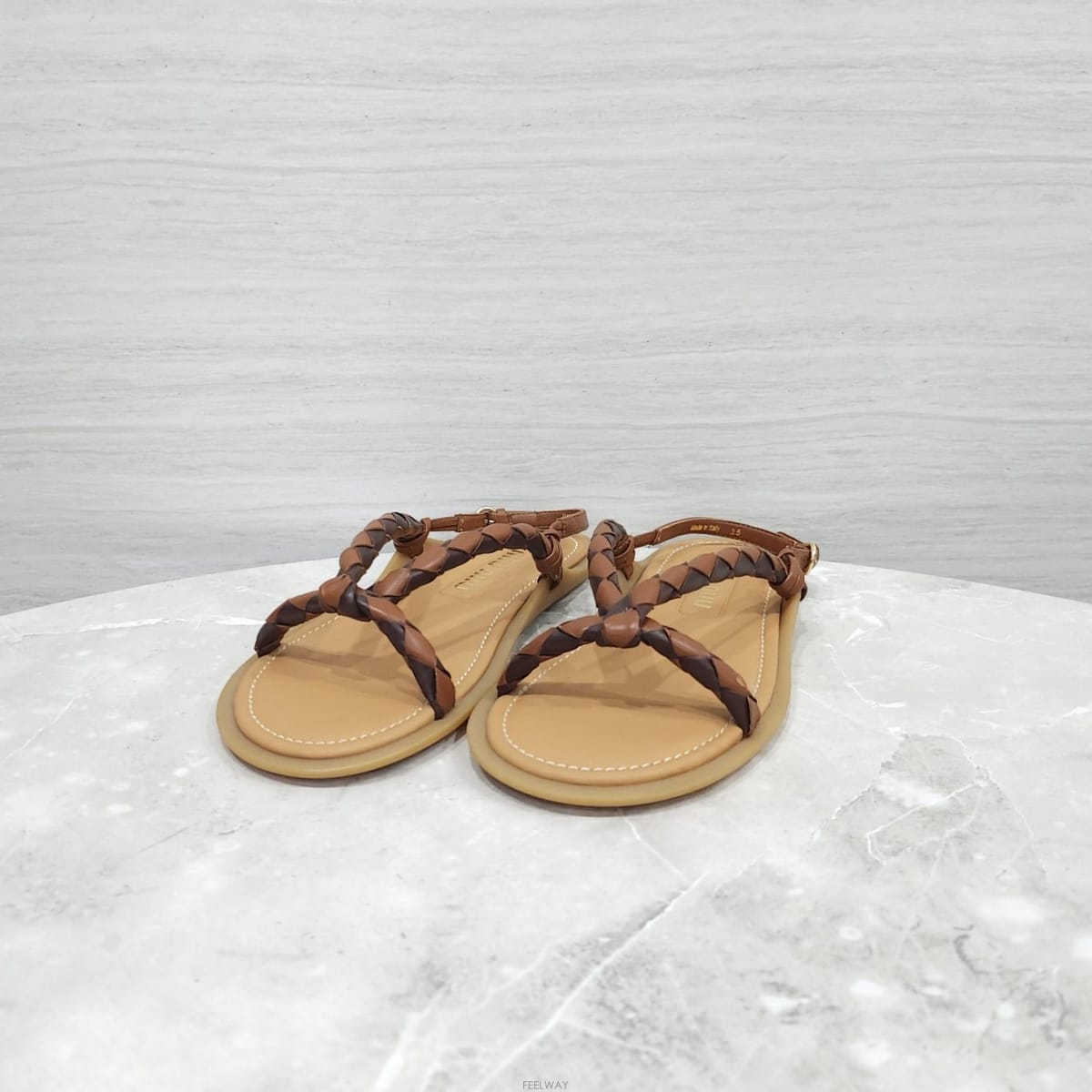 Miu Miu [������] (����ǰ) 35 / �̿�̿� �극�̵�� ���� ��Ʈ�� ���� ���� 5X409E[������] (����ǰ) 35 / �̿�̿� �극�̵�� ���� ��Ʈ��
