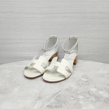 에르메스 인센스 엘리게이터 샌들