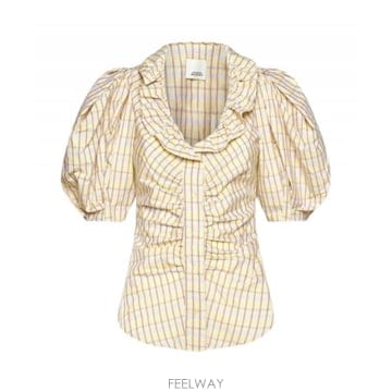 Isabel Marant 23SS ���ں����� ���ں����� Shirts HT0098FBA1I27I10LY TP57841255423SS ���ں����� ���ں����� Shirts HT0098FBA1I27I10LY T