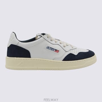 26FW Autry 스니커즈 Medalist 로우 Autry in pelle e suede con desig