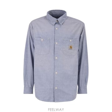 26FW CARHARTT 코튼 셔츠 with Paint Splatter Details I036919010L 