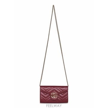 26SS 구찌 GG Marmont 2 0 왈렛 on chain 837745AAET86207 TP5721264