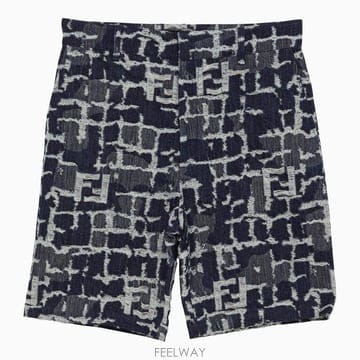 FENDI 24FW Fendi ���� ���� FF ��Ʈ jeans trousers FLP347AR9NF0UV2 TP577024FW Fendi ���� ���� FF ��Ʈ jeans trousers FLP347AR9N