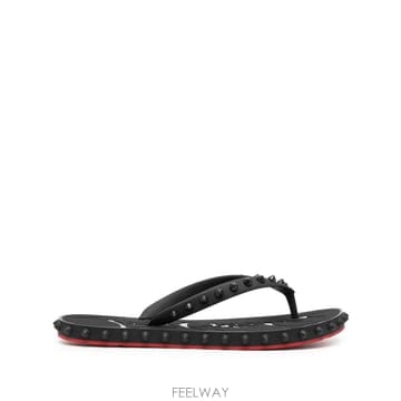 크리스찬루부탱 SUPER LOUBI FLIP DONNA FLAT RUBB 1230961BK01 TP57182