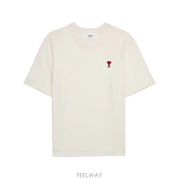 AMI Ami de Coeur 크루 넥 t 셔츠 BFUTS005726100 TP571823111
