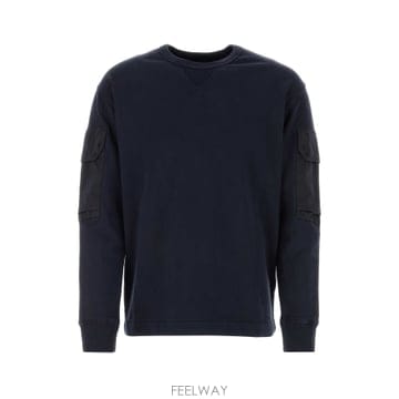 24SS 텐씨 블루 스웨트 셔츠 with pockets 24CTCUF03112A06018888 TP57709