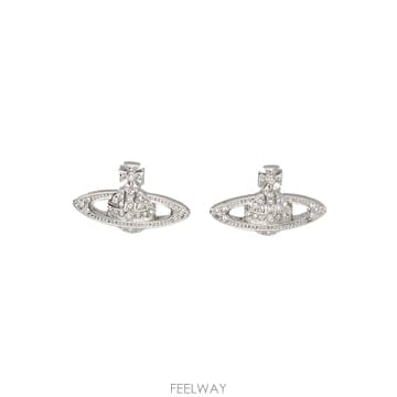 ViVienne westwood 26FW ���� ����Ʈ��� Silver metal �̴� Bas Relief earrings 62020033026FW ���� ����Ʈ��� Silver metal �̴� Bas Relief ea