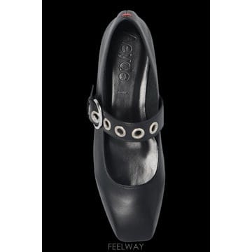 | Other Brand | 26SS Aeyde Ballet Flats  Uma  UMAEYELETNAPPALEATHERBLACK TP526SS Aeyde Ballet Flats  Uma  UMAEYELETNAPPALEATHERBLA