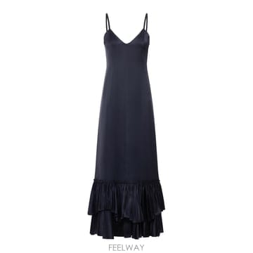26SS 질샌더 Ruffled 실크 Blend 드레스 J02CT0576J65350001 TP576688502
