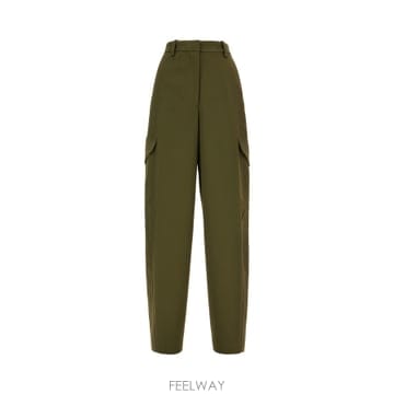 지방시 바지 팬츠 트라우저 카키