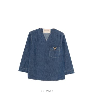 Valentino 여성 셔츠 BDB03L9YA558 TP570637412