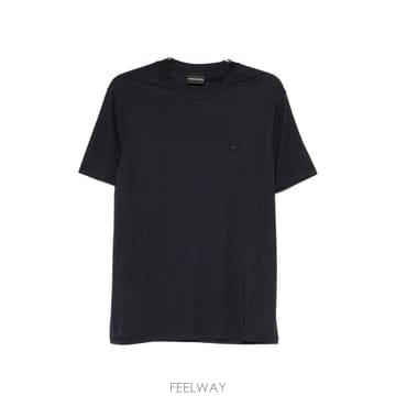 26SS 엠포리오 아르마니 T 셔츠 베이직 엠포리오 아르마니 in misto 실크 EM004586AF1372