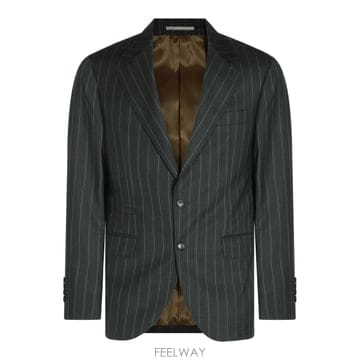 Brunello Cucinelli 26SS ���ڷ� ��ġ�ڸ� Pinstripe �������� MG4657BTCC002 TP57537681726SS ���ڷ� ��ġ�ڸ� Pinstripe �������� MG4657BTCC00