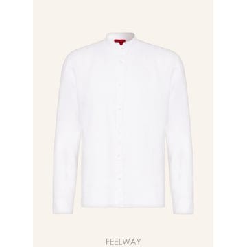 Boss HUGO Linen ���� ELVORY ���� �� with stand �� collar 10014069461400HUGO Linen ���� ELVORY ���� �� with stand �� collar 10
