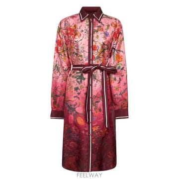 GUCCI 26SS ���� ��ũ �巹�� with floral motif 835742ZATGV5057 TP57212565826SS ���� ��ũ �巹�� with floral motif 835742ZATGV505