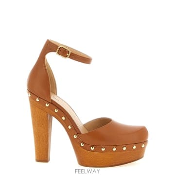 Chloe chloe ���� platform pumps with studs CH26S17NVV27T TP57062199chloe ���� platform pumps with studs CH26S17NVV27T T