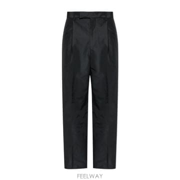 JIL SANDER 26SS ������ ���̵� ���� pleated trousers J21KA0322J70221001 TP57375926SS ������ ���̵� ���� pleated trousers J21KA0322J702