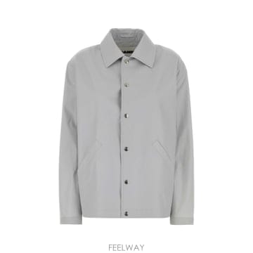 JIL SANDER 25FW ������ Light grey ��ư taffeta ���� with �ΰ� J53BN0004J4530605825FW ������ Light grey ��ư taffeta ���� with �ΰ� J53