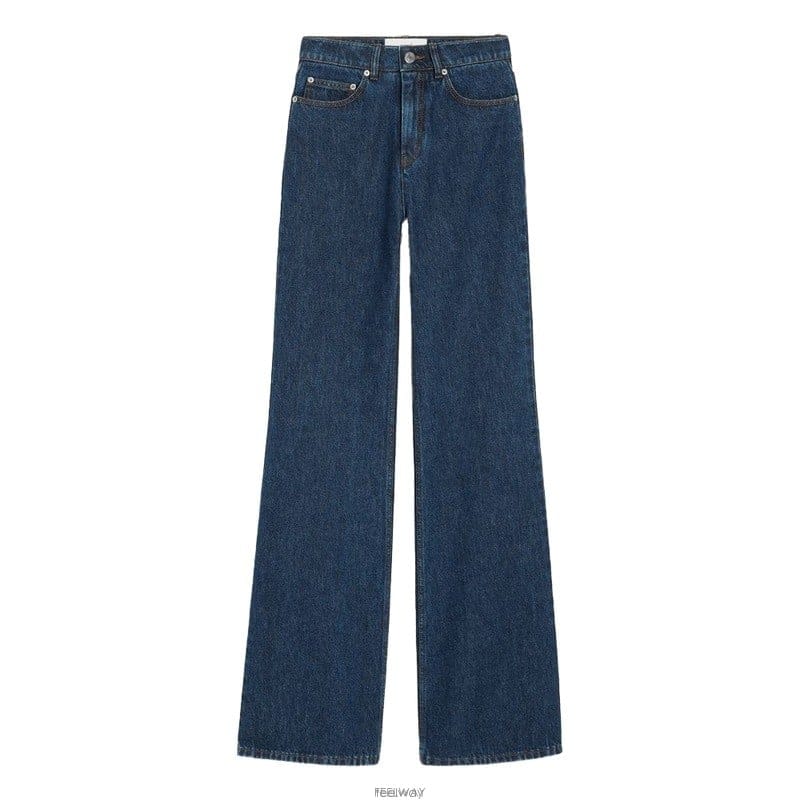 아미 Flared 레그 jeans 블루
