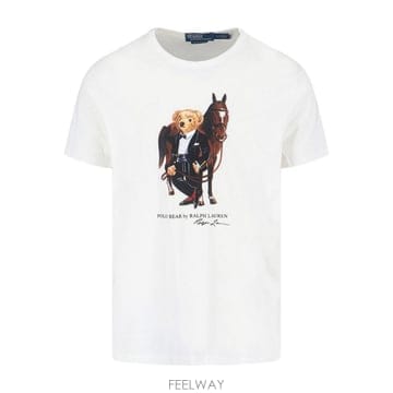 Ralph Lauren 26SS ���� ���� �η� T ���� with ���� ���� ����Ʈ in riding attire 710P0809326SS ���� ���� �η� T ���� with ���� ���� ����Ʈ in ri