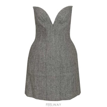 Self Portrait 26SS Self portrait Self Portrait grey bandeau �̴� �巹�� RS2621326SS Self portrait Self Portrait grey bandeau �̴� ��
