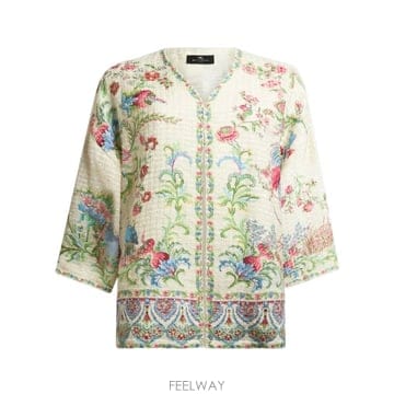 ETRO 26SS Etro Light ���� with floral pattern WRCA0024AKH04X0802 TP26SS Etro Light ���� with floral pattern WRCA0024AKH04
